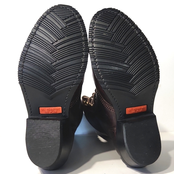 Double-H Sub Zero Insulated Lacer Leather Western Kiltie Vintage Women's 6 EUC - Picture 11 of 15